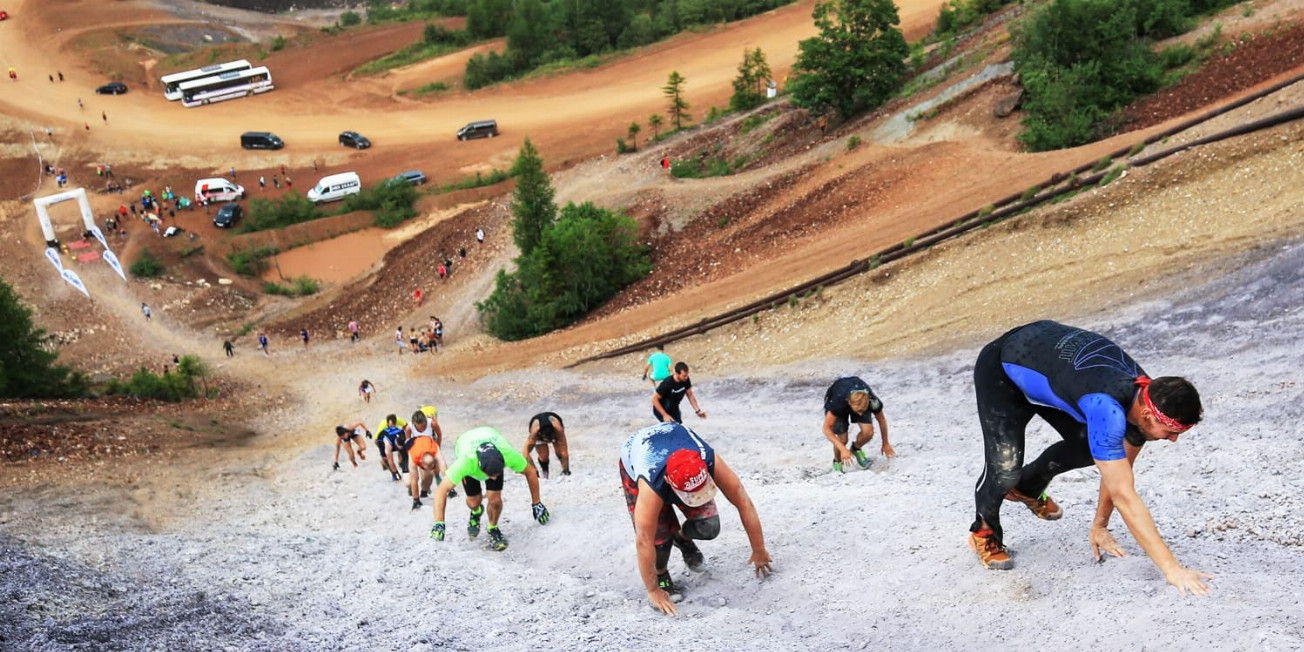 Vertical Iron Sprint in Erzberg